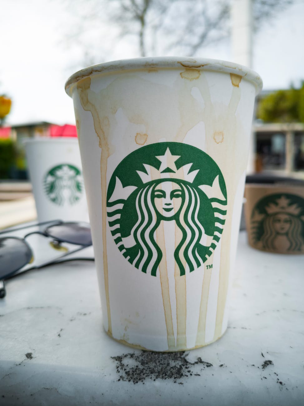 close up photo of starbucks disposable cup