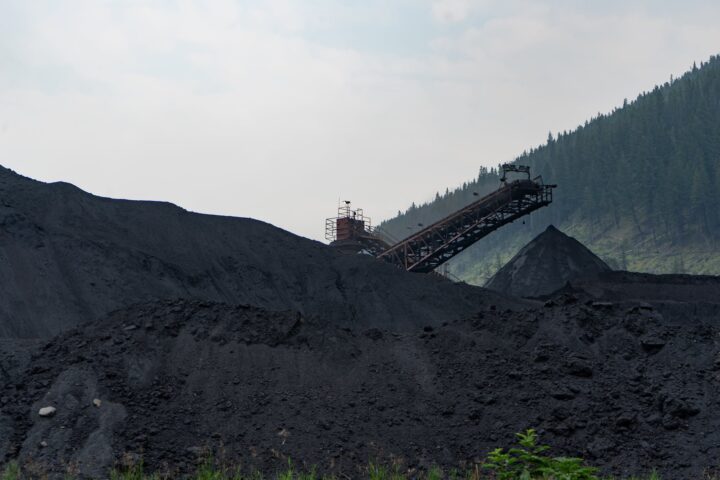 pile of coal