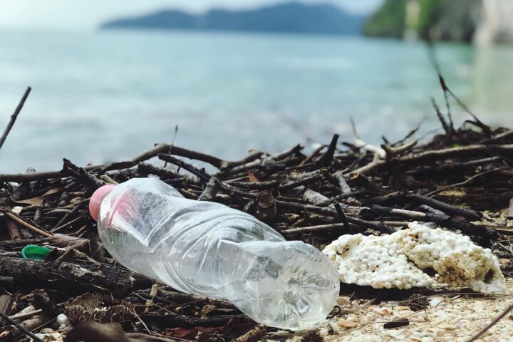 close up photo of plastic bottle