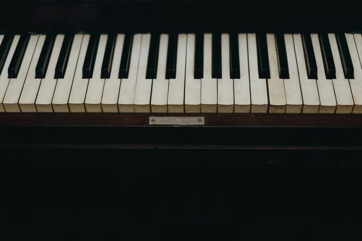 photo of piano keys